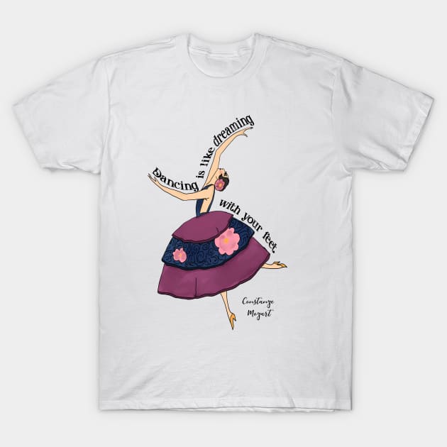 Dream with Your Feet T-Shirt by The Golden Era